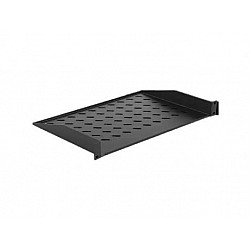 Mirsan polica fiksna 300mm rack 19, 1U crna MR.RAK1U30.01