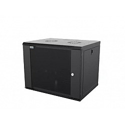 Mirsan 9U, 19 rek orman nazidni bravica sa strane sa ključem WTC09U45MN-KYK 565mmx450mmx445mm Crni