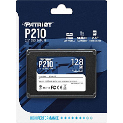 Patriot SSD 2.5 SATA3 128GB P210 450MBs, 430MBs P210S128G25