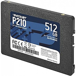 Patriot SSD 2.5 SATA3 512GB P210 520MBs, 430MBs P210S512G25