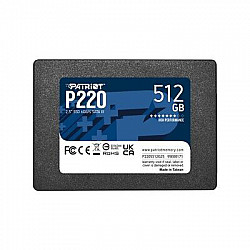 Patriot SSD 2.5 SATA3 512GB P220 550MBs, 500MBs P220S512G25