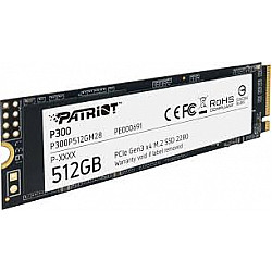 Patriot SSD M.2 NVMe 512GB P300 1700MBs, 1100MBs P300P512GM28