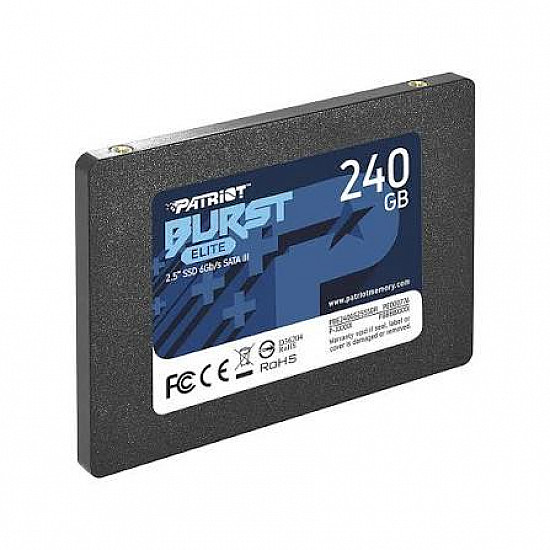 Patriot SSD 2.5 SATA3 6Gb, s 240GB Burst Elite 450MBs, 320MBs PBE240GS25SSDR
