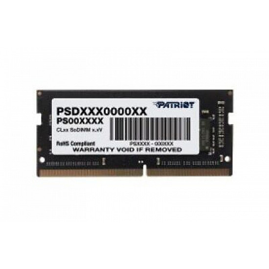 Patriot memorija SODIMM DDR4 16GB 3200MHz Signature Single Channel PSD416G32002S