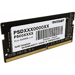 Patriot memorija SODIMM DDR4 16GB 3200MHz Signature Single Channel PSD416G32002S
