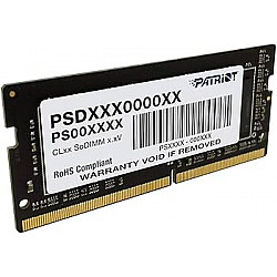 PATRIOT 8GB SODIMM DDR4, 2666MHz, Signature, PSD48G266681S