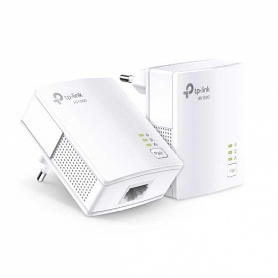 TP-LINK powerline adapter  TL-PA7017P KIT AV1000, 1GB, HomePlug AV2, HomePlug AV, 300m, utičnica