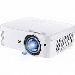 ViewSonic projektor PS600W DLP ShortTrow, WXGA, 1280x800, 3700Alum, 22000 1, 2xHDMI, VGA, LAN, zvučnik