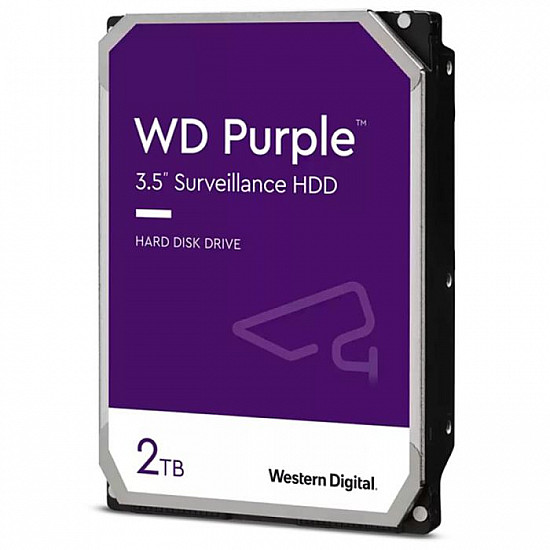 Western Digital hard disk 2TB SATA3  Caviar 64MB WD23PURZ Purple