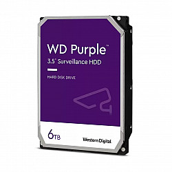 Western Digital hard disk 6TB SATA6  Caviar 256MB WD64PURZ Purple