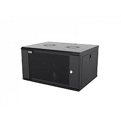 Mirsan 6U, 19 rek orman nazidni bravica sa strane sa ključem WTC06U45MN-KYK 565mmx450mmx310mm Crni