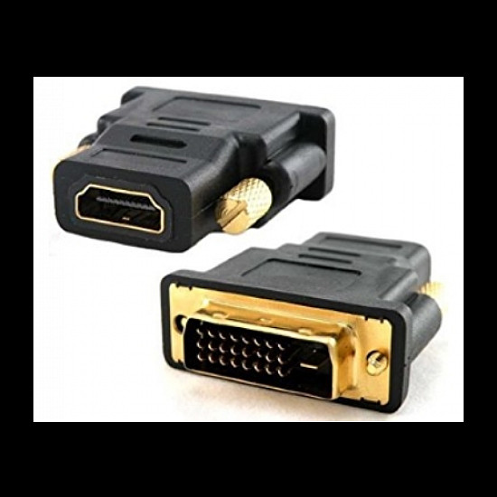 E-green Adapter DVI (24+1) na HDMI (m, ž)
