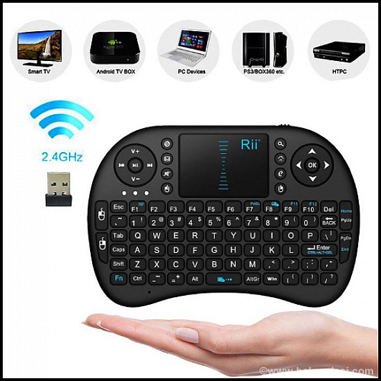 Gembird Bežična mini tastatura GMB-I8 punjiva