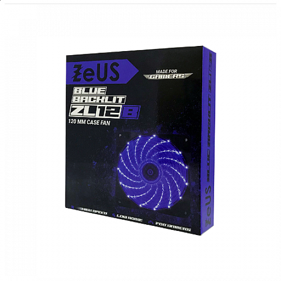 ZEUS Case Cooler 120x120 Blue led light