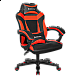 Defender gaming stolica Master Crveno, Crna