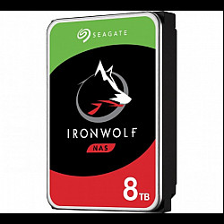 Seagate hard disk 8TB SATA3 IronWolf 7200rpm 256MB ST8000VN004