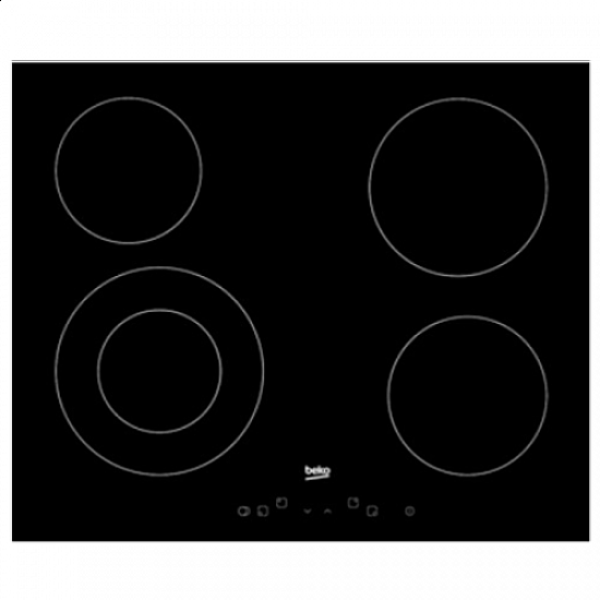 Beko Ugradna ploča HIC64402 X širina 60cm, senzorske komande, keramička ploča