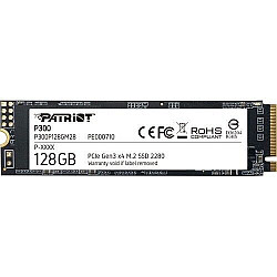 Patriot SSD M.2 NVMe 128GB P300 1600MBs, 600MBs P300P128GM28