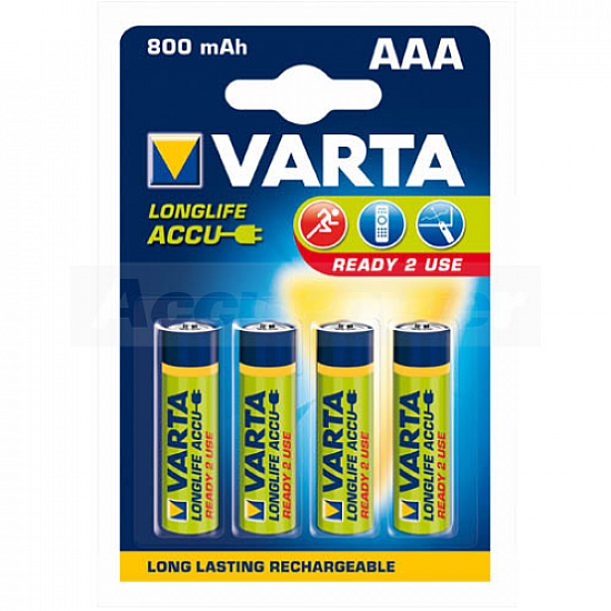 Varta Punjiva baterija AAA HR3 800mAh Ready to use