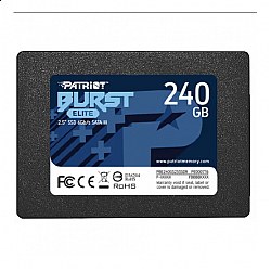 Patriot SSD 2.5 SATA3 6Gb, s 240GB Burst Elite 450MBs, 320MBs PBE240GS25SSDR