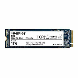 Patriot SSD M.2 NVMe 1TB P300 2100MBs, 1650MBs P300P1TBM28