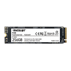 Patriot SSD M.2 NVMe 256GB P300 1700MBs, 1100MBs P300P256GM28