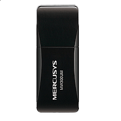 MERCUSYS Wireless Mini USB Adapter - MW300UM USB, 802.11 n, USB 2.0, do 300Mbps