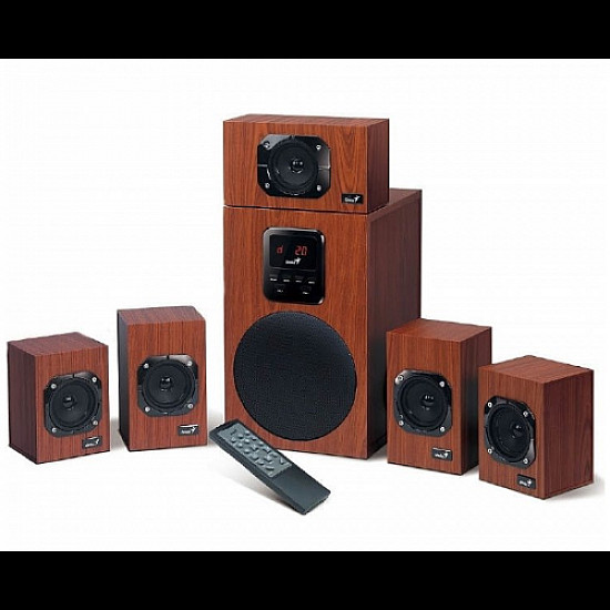 GENIUS SW-HF5.1 4800 v2 wood zvučnici